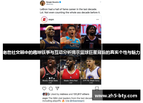 老詹社交圈中的趣味轶事与互动分析揭示篮球巨星背后的真实个性与魅力 老詹社交圈中的趣味轶事与互动分析揭示篮球巨星背后的真实个性与魅力