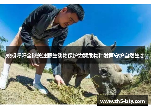 姚明呼吁全球关注野生动物保护为濒危物种发声守护自然生态 姚明呼吁全球关注野生动物保护为濒危物种发声守护自然生态